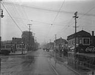 Rideau Street at King Edward Avenue, looking west 1938