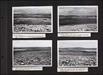Views of tundra landscape featuring rocky hills and rivers 1947.