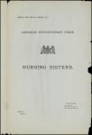 Canadian Expeditionary Force - Nursing Sisters - Nominal Roll of Officers, Non-Commissioned Officers and Men 1915-1917