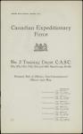 Canadian Expeditionary Force - 2nd Training Depot, 11th to 16th Reinforcing Drafts - Nominal Roll of Officers, Non-Commissioned Officers and Men 1917-1918
