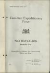 Canadian Expeditionary Force - 92nd Battalion - Nominal Roll of Officers, Non-Commissioned Officers and Men 1915-1917