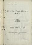 Canadian Expeditionary Force - 126th Battalion - Nominal Roll of Officers, Non-Commissioned Officers and Men 1915-1917