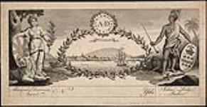 Trade Label for Alexander Davison and John Lodge, Montreal ca. 1835