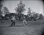 Staff softball game 18 May 1951