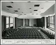 National Library and Public Archives building - auditorium - looking east 25 Apr. 1967