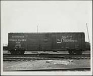 Union Pacific Road of Streamliners U.P. 161100, auto box car April 1938.