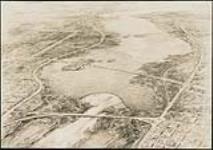 [Restoration of the natural park around the Chaudière Falls.] [cartographic material] [1948]
