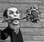Robert Stanfield & Pierre Trudeau Puppets May 1968.