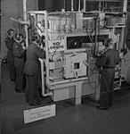 Decompression chamber at the RCAF's research center 1955