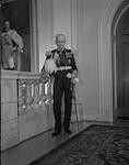 Le très honorable Vincent Massey, - gouverneur général du Canada (de 1952 à 1959) à Rideau Hall janvier 1956