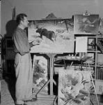 Clarence Tillenius, artist 1958