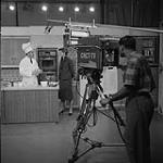 A chef on a television show 1958