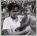 A Burmese mother and son 1962