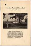 Fort Anne National Historic Park - Leaflet 1947-1950