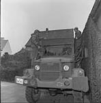 Fallex 88. Cpl. Beresford and Sgt. Mattews De-Cam vehicle September 1988.