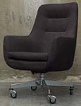 Upholstered swivel chair  [object] n.d.
