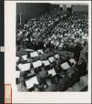 RCMP Band at Commerce High School, Ottawa, Ontario 13 April 1969.