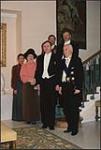Raymond Chrétien présentant ses lettres de créance au Grand Duc du Luxembourg avec son épouse, Kay Chrétien Janvier 1992