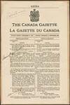 Autographed Copy of Canada Gazette Extra, 10 September 1939