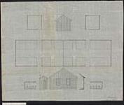 [Proposed plan of an immigrant shed to be erected at Emerson]. / Thos. Hooper [1879]