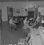 CFS Gypsumville, Manitoba. Interior of Radar Ops room 21 MAY 1970.