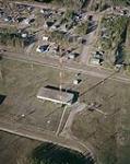 RCAF Station Cranberry Portage, MB. Aerial view ops building and tower October 1962.
