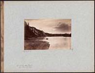 Vue en amont de la rivière Pelly prise de la halte-repas  9 août 1887 1887.
