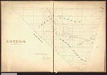 Plan of Cayuga North and Cayuga South 1863.