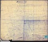 Plan of the village of Bronte on Twelve Mile Creek, con. 4, Trafalgar Township. / Wm. Hawkins, D.P.S 1834.