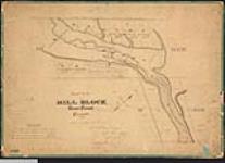 Sketch of the Mill Block, River Credit, Ontario, Canada. / J. Stoughton Dennis 1847.