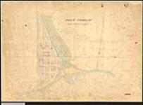 Plan of the town of Port Credit 1844.