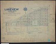 Plan of Lakeview at Regina Beach, being a subdivision of fractional Section 21, Township 21, Range 22, West of the Second Meridian, Saskatchewan, in LastMountain Lake Indian Reserve No. 80A. / T.D. Green, D.L.S September, 1918.