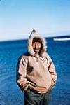 [Portrait of an Inuk man]. Original title: Eskimo 13 September 1958