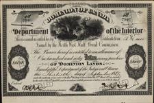 YOUNG , Henry - Scrip number 7946 - Amount 160.00$ - Certificate number 1415A 1887/09/30