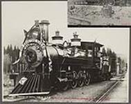 Engine of Royal Train, CPR Engine No. 400 on Duke of Connaught's Train 1887