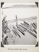 Mill Pond at Porritt's Mill - Old Fort 1930-1961