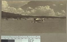 CF-AQW ski plane on river 1930-1940