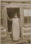 [Sarah Doxtater standing in a doorway] 1912