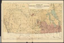 General map of part of the North-West Territory and Manitoba December 31, 1881
