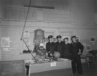 H.M.C.S. "Donnacona" "OPEN HOUSE" Sports display 18 October 1953