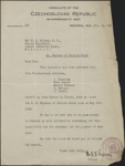 Correspondence W.S. Walker 1921