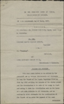 Reasons for judgment 17 March 1917