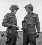 Personnel of le Régiment de la Chaudière. Normandy, France 8 June 1944.