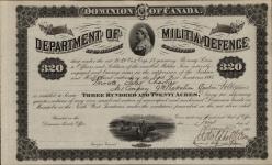 Grantee - Chartier, Teles - Private - No. 1 Company 9th Battalion Quebec Voltigeurs 1 December 1885