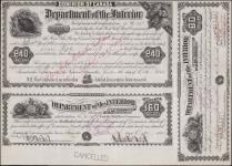 AMIOT, Jean Baptiste - Scrip number 2332 - Amount 240.00$ - Certificate number 38 G 1885/10/14