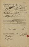 Power of attorney (Robert D. Bathgate) for Marie Richard (daughter of Francois Richard), Baie St. Paul, Manitoba [1876-1930]