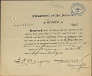 OMAND, Alexander Roderick - Scrip number 2786 and 11268 - Amount 240.00$ 10 September 1900