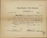 McKAY, William Edward (Son of Thomas McKay) - Scrip number A 2283 and A 10778 - Amount 240.00$ 31 July 1900