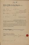 (Power of attorney (Andrew Strang and A.G.B. Bannatyne) for Antoine Beaudron (son of Francois Beaudron), St. Vital, Manitoba [1876-1930]