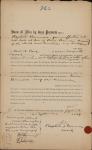 (Power of attorney (William Henry Ross and Arthur W. Ross) for Baptiste Bonneau (heir of his deceased son, Pierre Bonneau), Baie St. Paul, Manitoba [1876-1930]